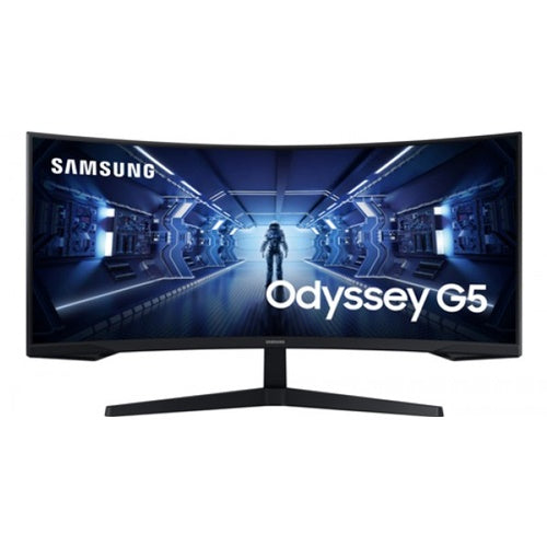 Monitor Samsung Odyssey G5 C34G55TWWP, 86,36 cm, 34", 3440x1440, 250 cd/m2, 21:9, 144 Hz, 1ms, HDMI, DP, ukrivljen