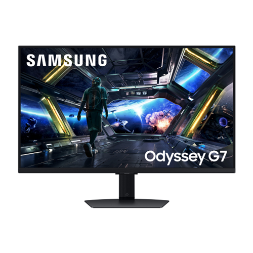 Monitor Samsung Odyssey S27FG702EU 27" IPS 4K 180 Hz 1ms G-Sync/Freesync USB-Hub, črna