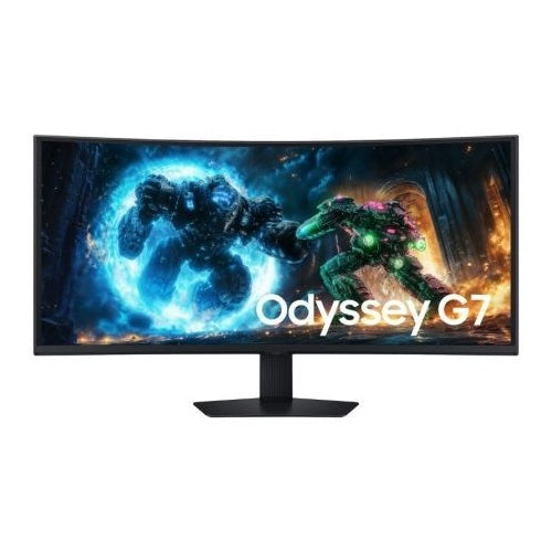 Monitor Samsung Odyssey S40FG756EU (101,6 cm (40"), črn, WUHD, VA, ukrivljen, FreeSync Premium Pro, 180Hz panel)