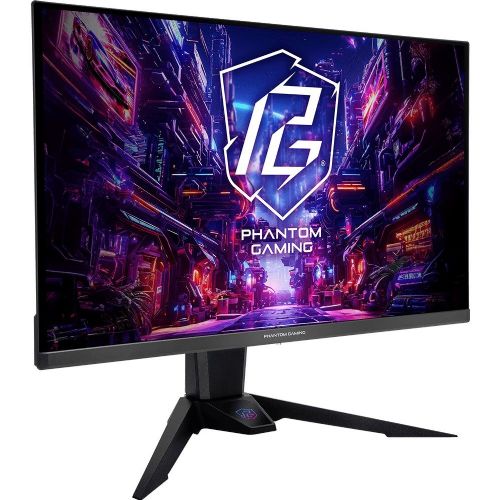 Monitor Asrock PGO27QFV QD-OLED, 27", QHD, 360Hz, 0,03 ms, USB-C, Wi-Fi