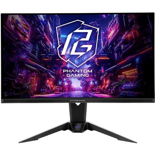 Monitor Asrock PGO27QFV QD-OLED, 27", QHD, 360Hz, 0,03 ms, USB-C, Wi-Fi