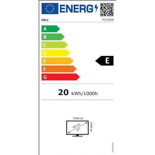 Monitor Dell Pro 27 Plus P2725DE 68.58 cm (27.0"), 2560 x 1440 (QHD), IPS; 350 cd/m2, 100Hz, 5ms, HDMI, DP, USB-C 90W, gray 210-BQSZ