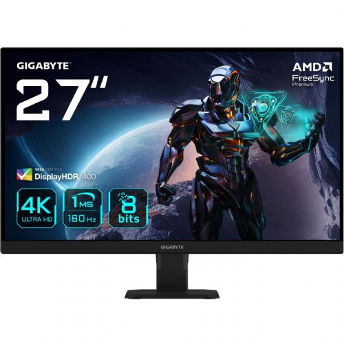 Monitor GIGABYTE GS27U 68.58 cm (27") Gaming UHD IPS, 3840 x 2160, 1ms, 160Hz