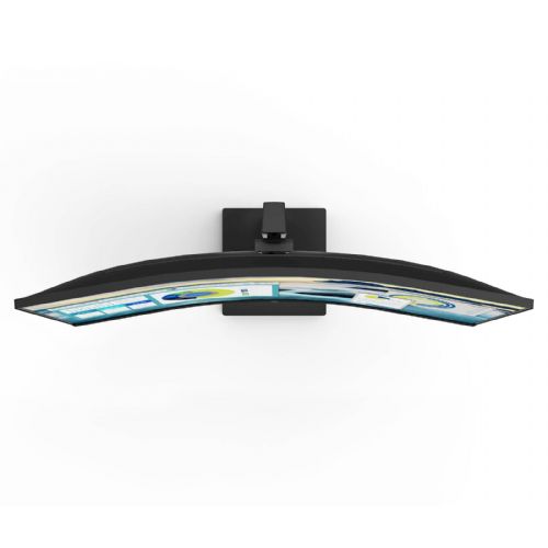 Monitor HP P34hc G4, curved, 86.36 cm (34''), 3440 x 1440 ( UWQHD), VA, 250cd/m2, 21:9, HDMI, USB-C 65W, gray (21Y56AA)