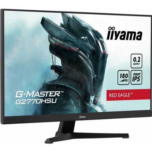 Monitor Iiyama G2770HSU-B6 68,6 cm (27"), 1920x1080 (FHD), IPS, 300 cd/m2, 16:9 HDMI+DP+USB IPS, črna
