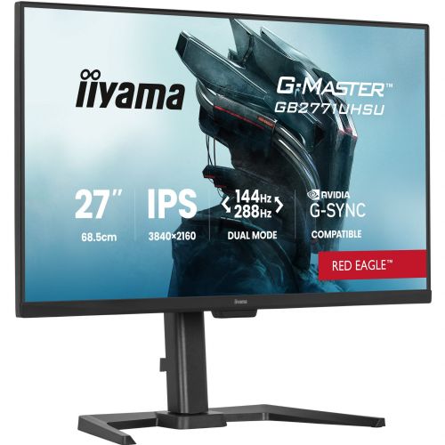 Monitor Iiyama GB2771UHSU-B1 27", IPS, UltraHD/4K, 144 Hz, HDR400, FreeSync
