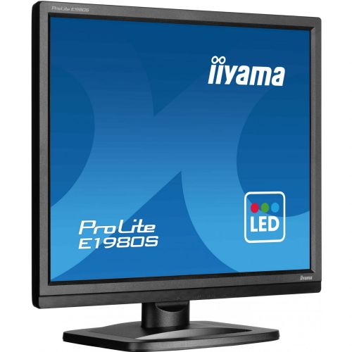 Monitor Iiyama ProLite E1980S-B1 48 cm (19 "), SXGA, TN, HDMI, DP, črna