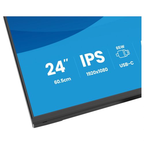 Monitor Iiyama ProLite XB2497HSN-B1 23,8" IPS, Full HD, 100 Hz, USB-C, Daisy Chain