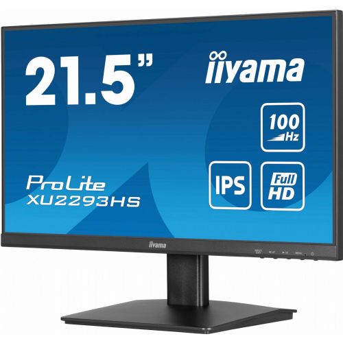 Monitor Iiyama ProLite XU2293HS-B6 54,6 cm (21,5"), 1920x1080 (FHD), IPS, 300cd/m2, 16:9 1ms 100Hz HDMI DP zvočnik črna
