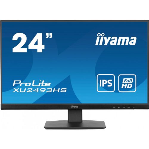 Monitor Iiyama ProLite XU2493HS-B6 60,5cm (23,8") 1920x1080 16:9 FHD IPS 0,5ms 100Hz HDMI DP zvočnik črna