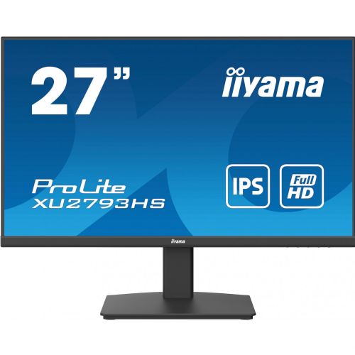Monitor Iiyama ProLite XU2793HS-B7 68,6 cm (27"), FullHD, IPS, Adaptive-Sync, 100Hz plošča, črna