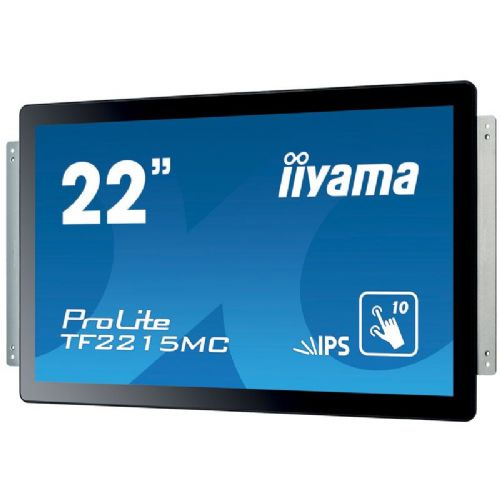 Monitor Iiyama TF2215MC-B2 (54,6 cm (21,5 palca), črn, FullHD, IPS, zaslon na dotik)