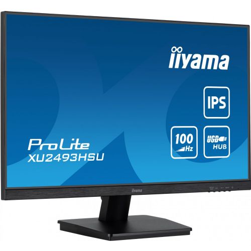 Monitor Iiyama XU2493HSU-B7, 60,5 cm (23,8"), 1920 x 1080 FHD, 16:9, IPS, 300 cd/m2,1ms, črna