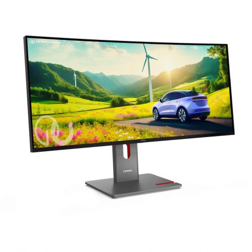 Monitor Lenovo ThinkVision P34WD-40 34" IPS 21:9 3440x1440 120Hz 350cd/m2 2000:1 4ms 1xHDMI 2.1 1xDP 1.4 1xDP Out USB HUB 1xRJ45 3Wx2 3y