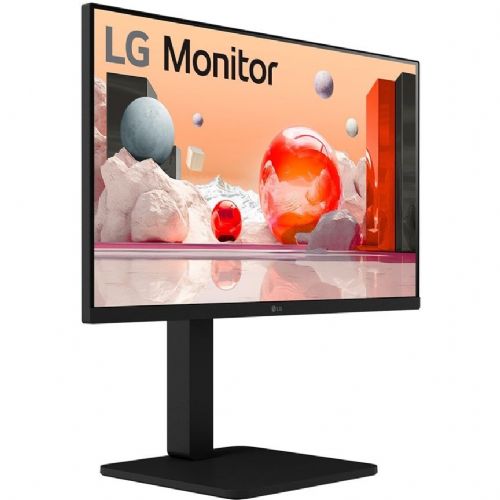 Monitor LG 24BA560-B.AEU (60,4 cm (23,8"), črne barve, FullHD, 250cd/m2,IPS, HDMI, DP, VGA, 100Hz plošča)