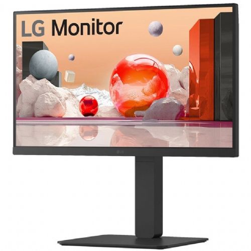 Monitor LG 24BA850-B 60,5 cm (23,8"), 1920x1080 (FHD), IPS, 250 cd/m2, HDMI DP DaisyChain IPS črna