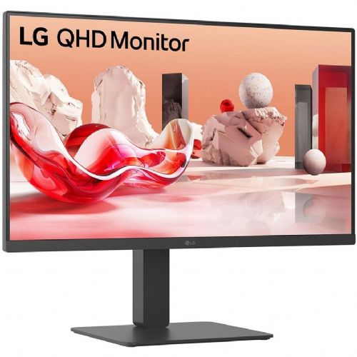 Monitor LG 27BA45QB-B 68,6 cm (27"), 2560x1440 (QHD), 16:9 IPS 5 ms 75 Hz HDR10 2 x HDMI DP, Pivot, črna