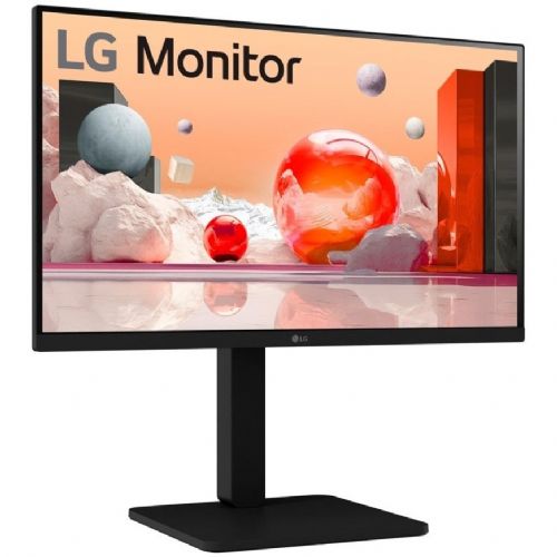 Monitor LG 27BA650-B, 68,6 cm (27"), 1920 x 1080 (FHD), 16 : 9, FHD, IPS, 5 ms, 100 Hz, HDMI, DP, USB-C, zvočnik, pivot, črna