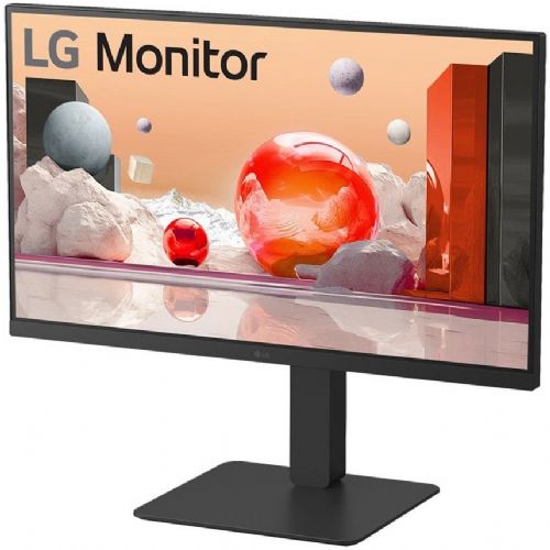 Monitor LG 27BA850-B.AEU, 68,6cm (27"), 1920 x 1080 FHD, IPS, kamera, mikrofon, USB-C (65W), 5ms, črna