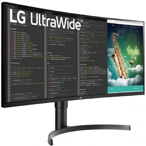 Monitor LG 35WN75CP-B, 88,90 cm (35"), 3440 x 1440, VA, 300 cd/m2, 21 : 9, 5 ms, HDMI, DP, USB-C (94 W), črna