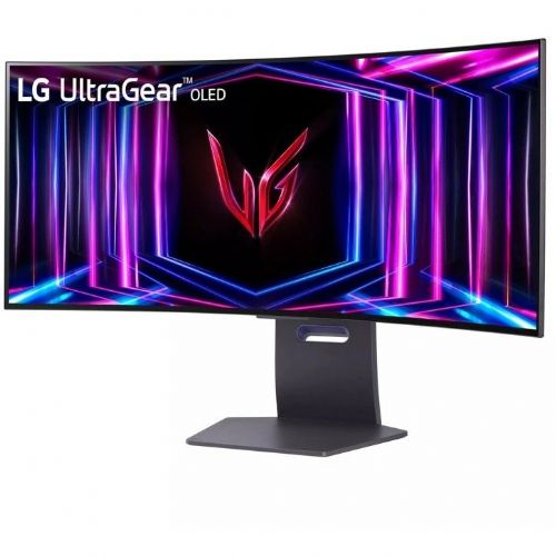 Monitor LG OLED 34GS95QE-B UltraGear™ ukrivljen, 86,36 cm (34,0"), 3440x1440, 2x HDMI, DP, USB, siva