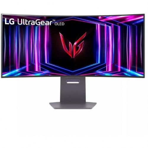 Monitor LG OLED 34GS95QE-B UltraGear™ ukrivljen, 86,36 cm (34,0"), 3440x1440, 2x HDMI, DP, USB, siva