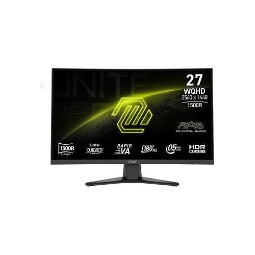 MSI MAG 275CQFDE 27" WQHD Curved Monitor 180Hz 0.5ms Rapid-VA