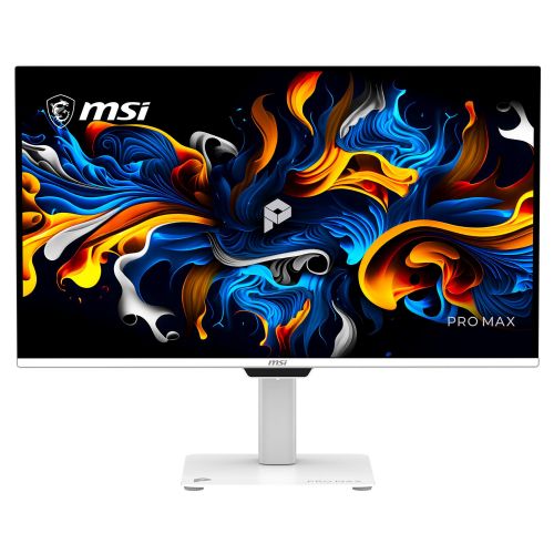 Monitor MSI PRO MAX 271UPXW12G 26.5" QD-OLED, 4K UHD, 120Hz, HDR, white