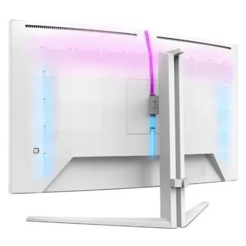 Monitor Philips 32M2C5501, 80cm (31.5"), 2560 x 1440 QHD, VA, 16:9, 300 cd/m2, 180 Hz, 1ms, curved, white
