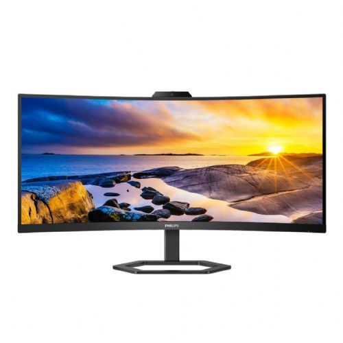 Philips 34E1C5600HE/00 34" curved monitor, WQHD, 100 Hz, USB-C, webcam