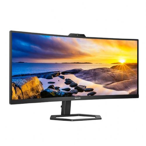 Philips 34E1C5600HE/00 34" curved monitor, WQHD, 100 Hz, USB-C, webcam