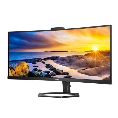 Philips 34E1C5600HE/00 34" curved monitor, WQHD, 100 Hz, USB-C, webcam