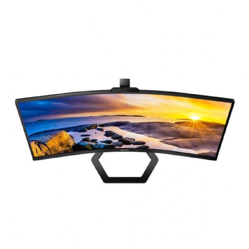 Philips 34E1C5600HE/00 34" curved monitor, WQHD, 100 Hz, USB-C, webcam
