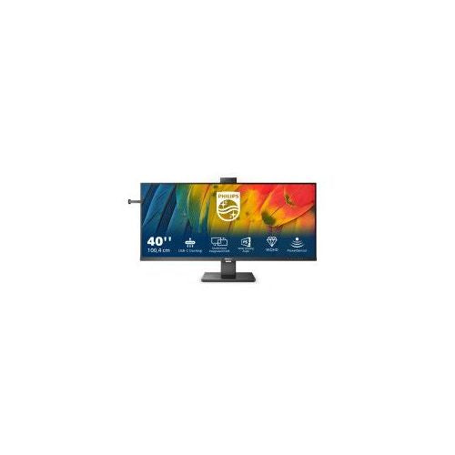 Monitor Philips 40B1U5601H 100,30 cm (39,5"), 300 cd/m2, 4ms, 21:9, UltraWide s priključno postajo USB-C (100W), črna