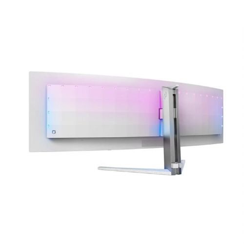 Monitor Philips Evnia 49M2C8900 49", QD-OLED, DQHD 5120x1440, 240Hz, ukrivljen, HDR True Black 400, bel