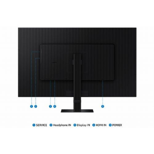 Monitor Samsung B2B ViewFinity S7 S70D UHD 81,28 cm (32,0''), 3840 x 2160 (4K UHD), VA, 350cd/m2, 16:9, DP, HDMI, črna