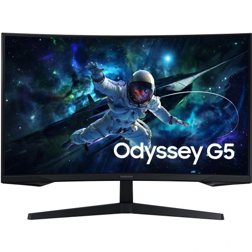Monitor Samsung Odyssey G5 S32CG554EU 32", QHD, VA, ukrivljen, 165 Hz