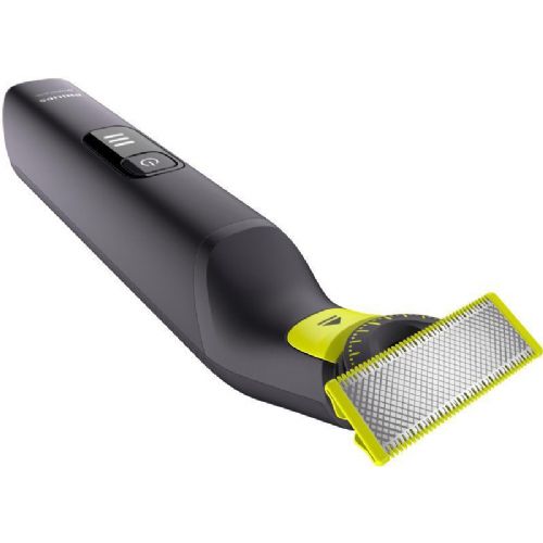 Philips OneBlade Pro 360 QP6542/15 Men's Trimmer, 360-degree blades, 14 length settings, wet/dry use, up to 90 min of operation, body accessories