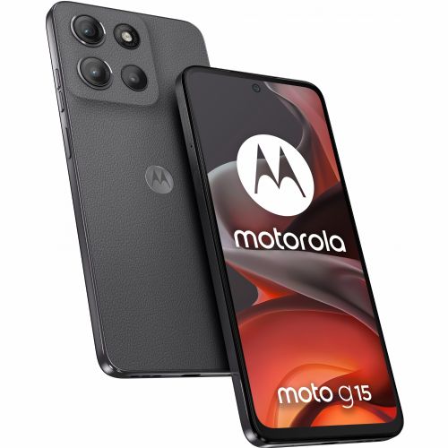 Pametni telefon Motorola Moto G15, 4G, Dual SIM, 8 GB RAM, 256 GB, siv 9821249962