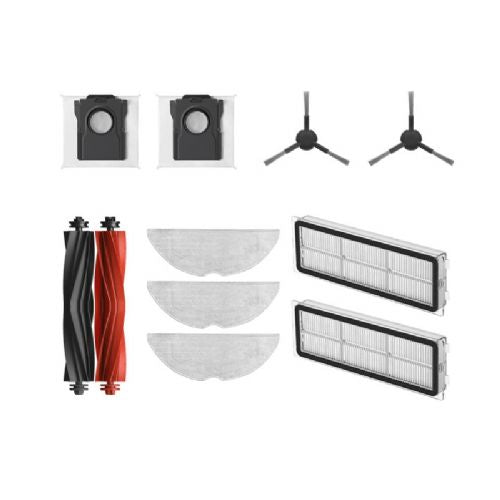 Accessory set for the MOVA E20 series robot vacuum cleaner, main brush, filters, dust bags, mop pads