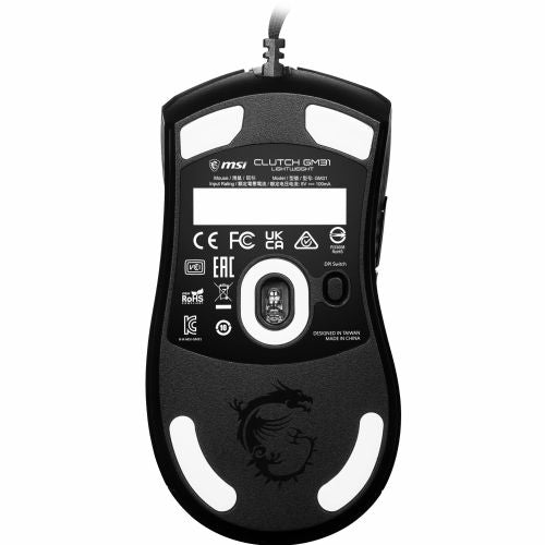MSI Clutch GM31 žična črna