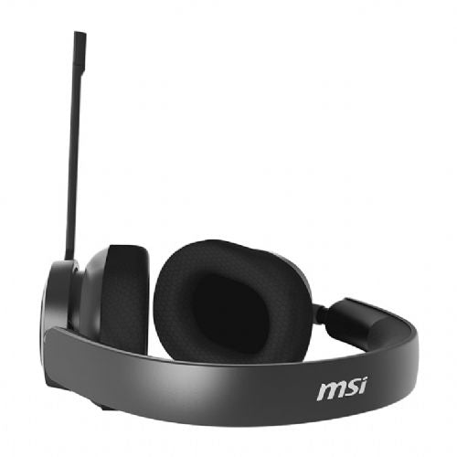 Naglavne igralne slušalke MSI Maestro 300 žične črne barve