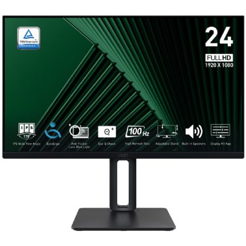 MSI PRO MP245PG 60,5 cm (23,8"), IPS, 300 cd/m2, FHD HDMI/DP 4 ms 100 Hz Pivot
