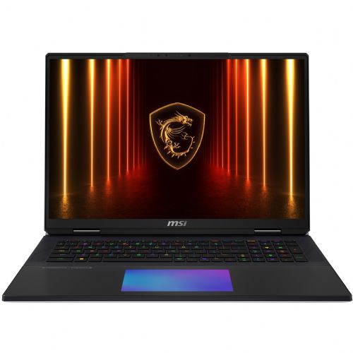 Prenosnik MSI Titan 18 HX AI A2XWIG-073 CU9 285HX RTX 5080 64GB DDR5 6TBSSD/DE/ W11P črna srebrna