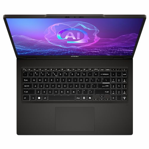 Prenosni računalnik MSI Venture A16 AI+ A3HMG-036, 16" 2K OLED, AMD Ryzen AI 5 340, 16 GB DDR5, 512 GB SSD, DE, W11Home, črna