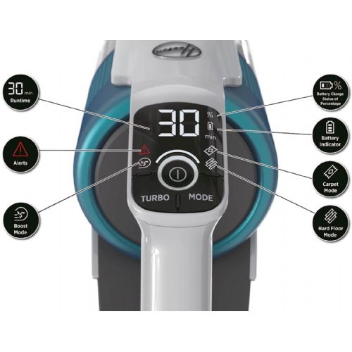 Pokončni baterijski sesalnik Hoover HF910P 011 + pet krtača 39400999