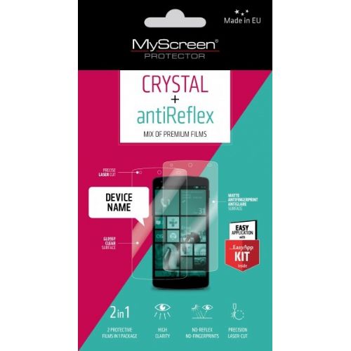 My Screen protector PROTECTIVE FILM Samsung Galaxy J6 (2018) J600 ANTI-REFLEX+CRYSTAL 2pcs