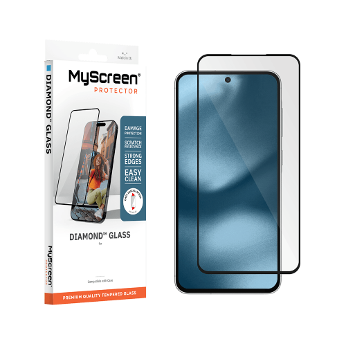MyScreen Diamond Glass New protective glass for Samsung Galaxy A57, 9H, Full Cover