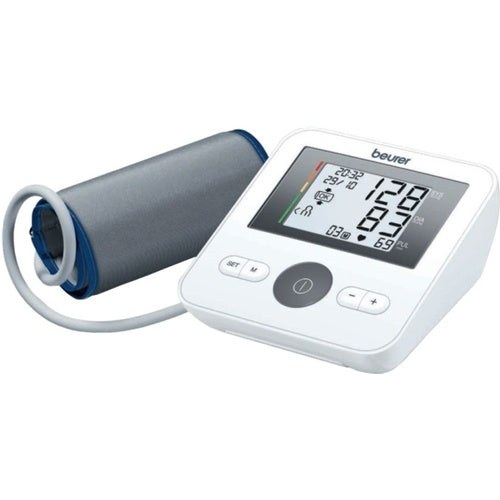 Upper arm blood pressure monitor Beurer BM 27+, white/black