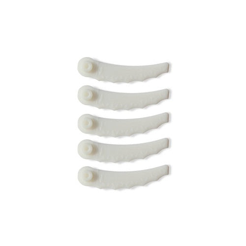 Replacement blades for Makita plastic blade head (white, 5 pieces)
